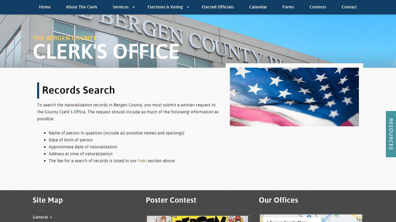 Bergen County Clerk - Records Search